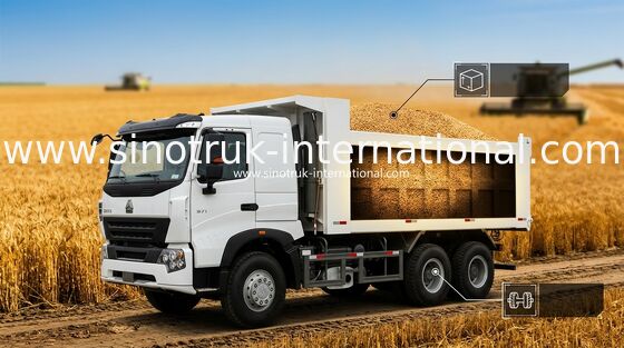 SINOTRUK HOWO のダンプカーの商業ダンプ トラック A7 構造のための 30 - 40 トン
