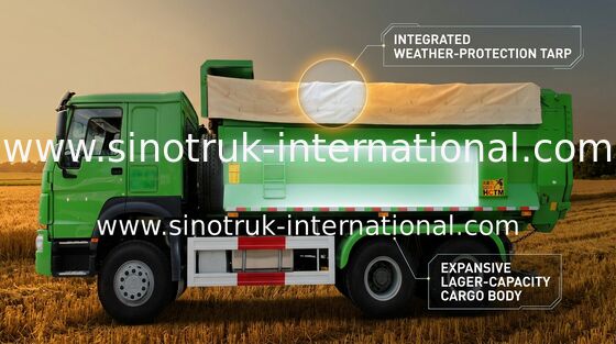 SINOTRUKの輸送の建築材のための頑丈なダンプカーのダンプ トラック