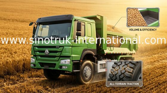 SINOTRUK HOWOの公共事業のための頑丈なダンプカーのダンプ トラックZZ3257N3647A