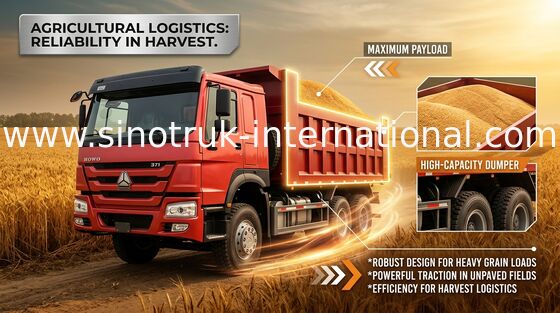 SINOTRUK HOWO のダンプカーのダンプ トラック 371HP 8X4 LHD 31tons 20-30CBM ZZ3317N3567W