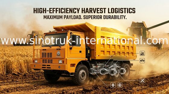 採鉱産業のダンプカーのダンプ トラック 6X4 LHD のユーロ 2 つの 70 トンの BV/IFA の証明