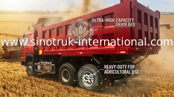 小型プレーヤー 30 - 40 トン WD615.47 の LHD 6X4 SINOTRUK HOWO のダンプ トラック エンジン