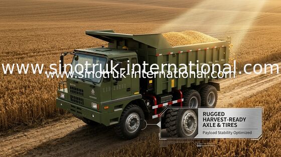 高い積載量のダンプカーのダンプ トラック SINOTRUK HOWO70 の採鉱トラック 6X4