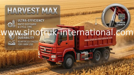 ダンプカーのダンプ トラック SINOTRUK の金王子 6X4 336HP LHD 25tons ZZ3251N3641W