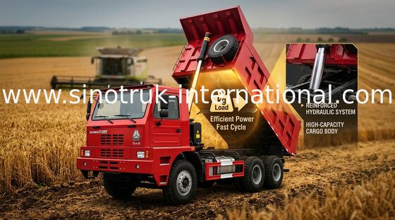 高効率ティットラック6X4 HOWO SINOTRUK ZZ5707S3640AJをダンプ
