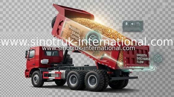 371HP 70tons ZZ5707S3840AJ SINOTRUK HOWO のダンプカーのダンプ トラック、IFA