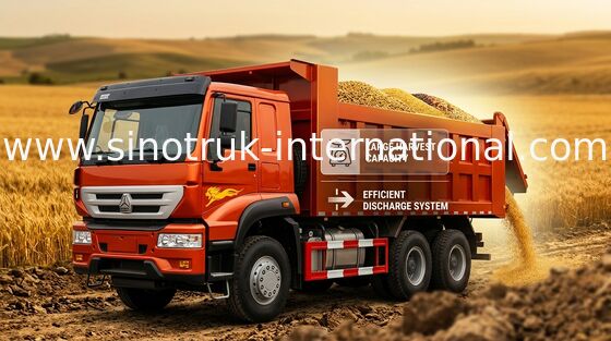 SINOTRUK の金王子ダンプ トラック 6X4 336HP LHD 25-30tons ZZ3251N3641W