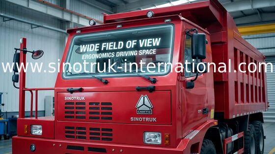 貨物ボディ構造/SINOTRUK HOWO のトラックが付いている商業ダンプ トラック