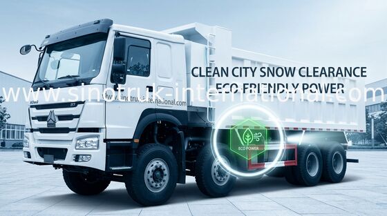 SINOTRUK HOWO のダンプカーのダンプ トラック 371HP 8X4 LHD 31-60tons 20-30CBM ZZ3317N3267W