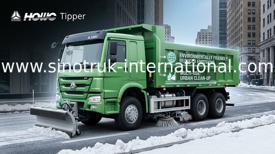 ダンプカーのダンプ トラック SINOTRUK HOWO 10wheels LHD 371HP 25tons 10-25CBM ZZ3257N3847A