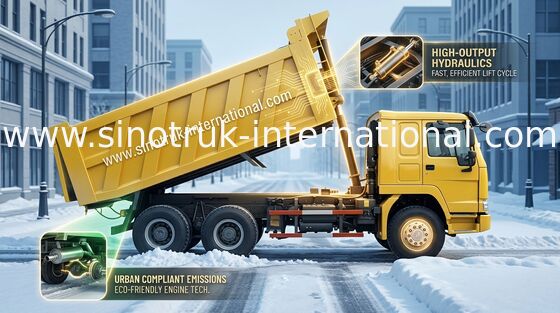ダンプカーのダンプ トラック SINOTRUK HOWO 6X4 LHD 371HP 25tons 10-25CBM ZZ3257N3847A