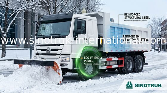 ダンプカーのダンプ トラック SINOTRUK HOWO 10 は 10-25CBM 負荷 25-40tons ZZ3257N3847A を動かします