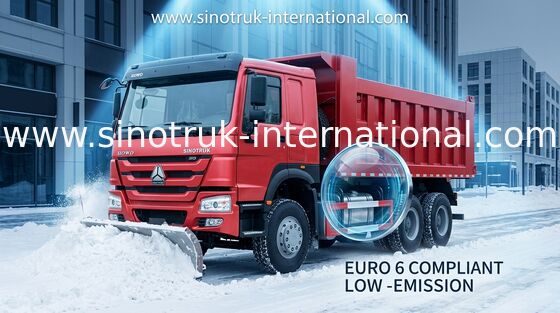 ダンプカーのダンプ トラック SINOTRUK HOWO 10 は積載量 25-40tons 10-25CBM を動かします