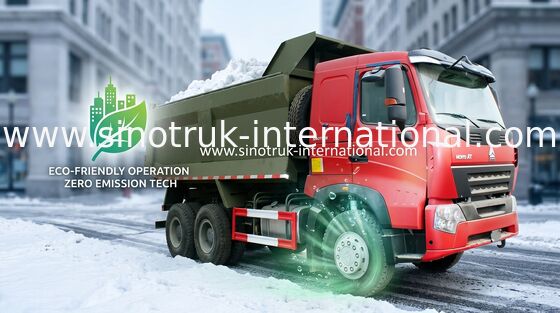 ダンプカーのダンプ トラック SINOTRUK HOWO A7 371HP 6X4 10 は建設業のために動きます