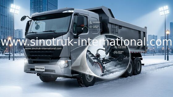 ダンプカーのダンプ トラック SINOTRUK HOWO A7 371HP 10 は採鉱産業のための 25tons を動かします