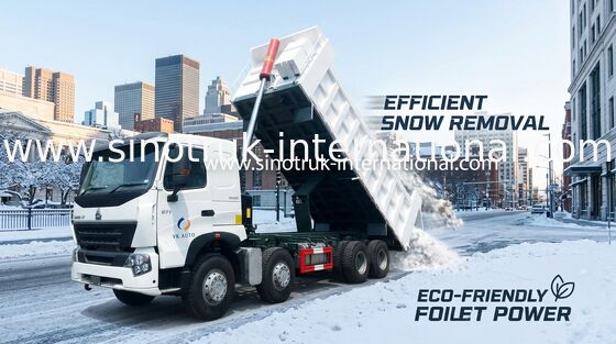 SINOTRUK HOWO A7 8X4の構造ZZ3317N3867N1のための頑丈なダンプ トラック