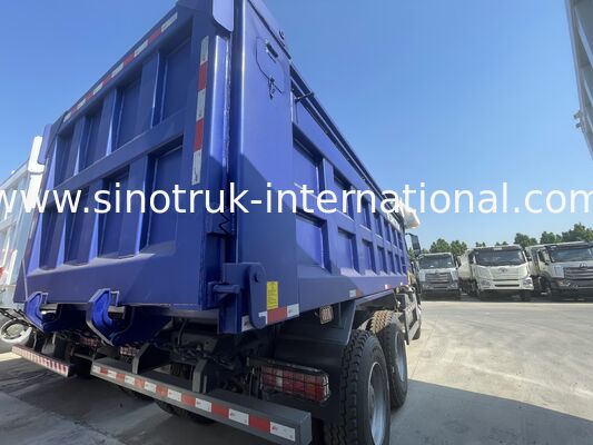 HOWO-NX ダンプ トラック、371HP SINOTRUK エンジン、電気防水シート、頑丈なマンガン鋼製カーゴ ボックスを搭載