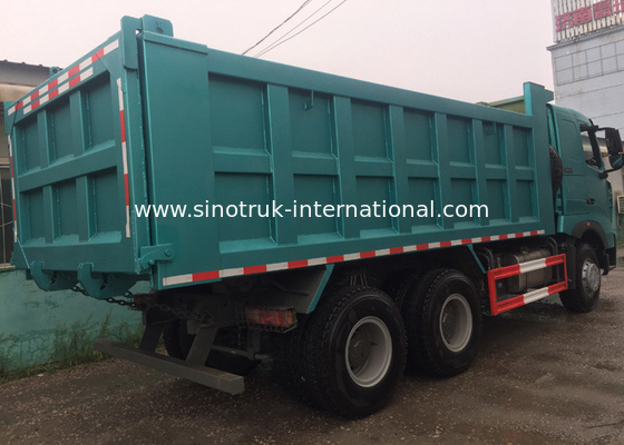 SINOTRUK HOWO A7の構造のダンプカーのダンプ トラック6 x 4 290HPイン・ブルー色