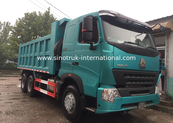 SINOTRUK HOWO A7の構造のダンプカーのダンプ トラック6 x 4 290HPイン・ブルー色