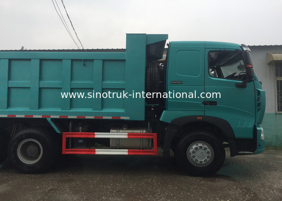 SINOTRUK HOWO A7の構造のダンプカーのダンプ トラック6 x 4 290HPイン・ブルー色