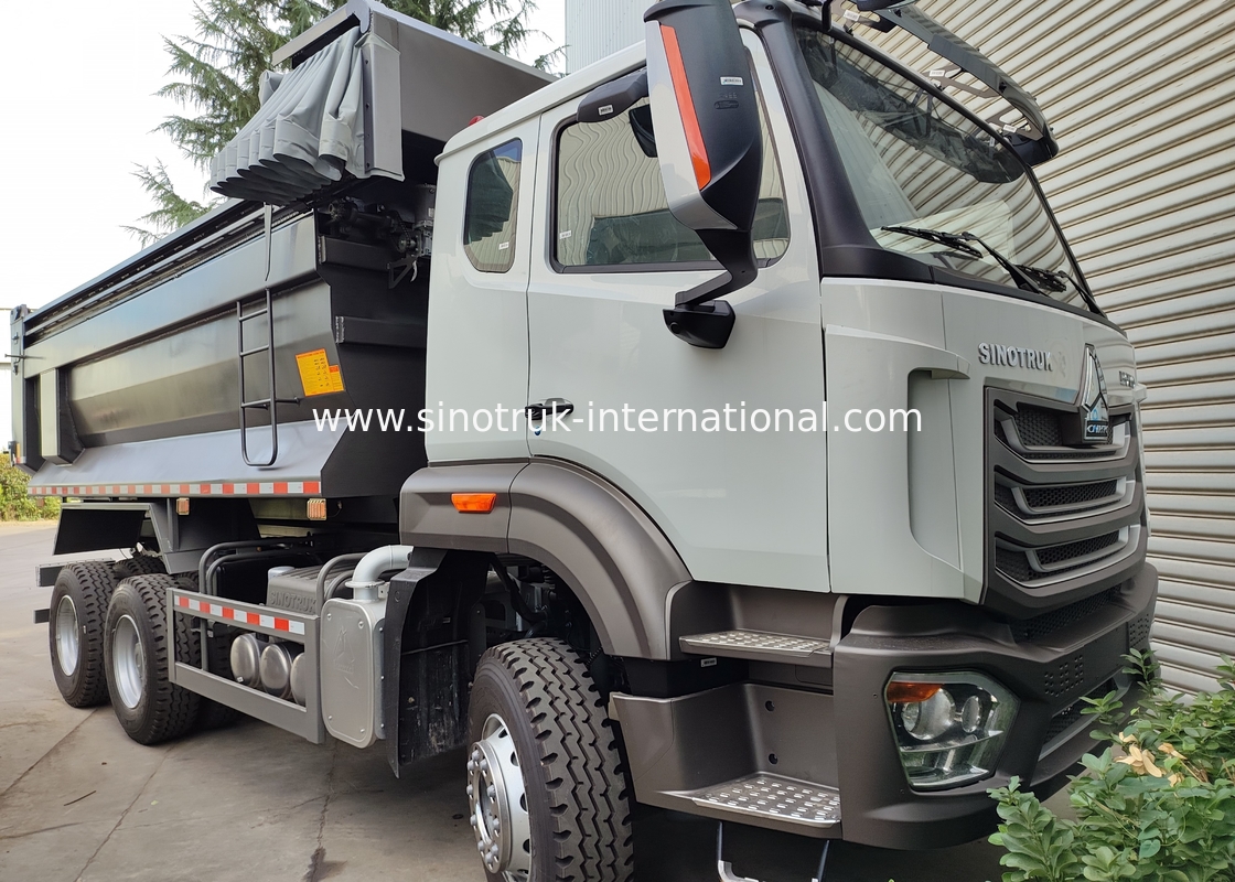 SINOTRUK HOWO LHD 6×4 10ホイール 40トンの採掘用 U型ダンプトラック