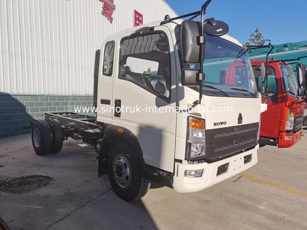 HOWO 小型貨物 軽貨物 トラック 座席2台 単人ベッド A/C シャシー LHD