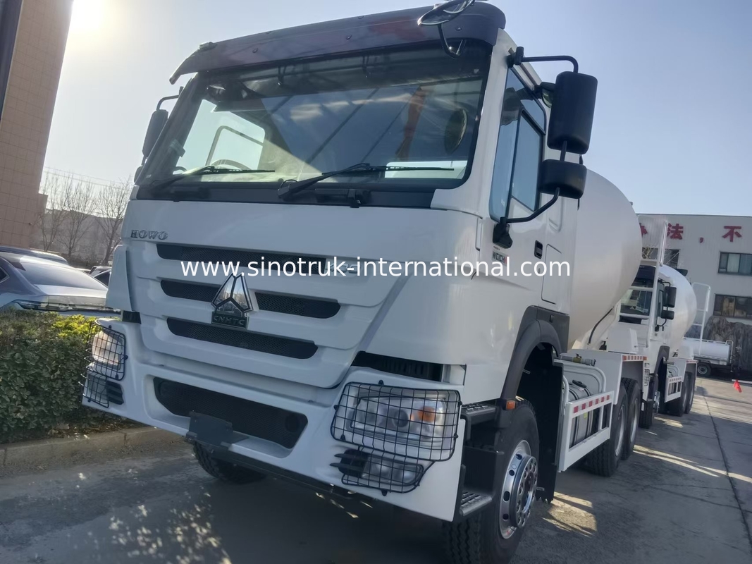 高馬力 400HP HOWO ミキサートラック 6-12CBM LHD 6×4 10輪