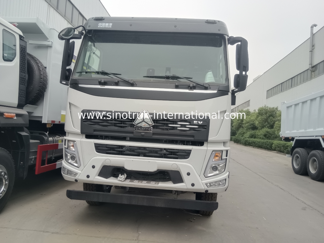 SINOTRUK HOWO 380HP ターパーダンプトラック 12輪 LHD 31トンの 20-30CBM V7-X キャビーン