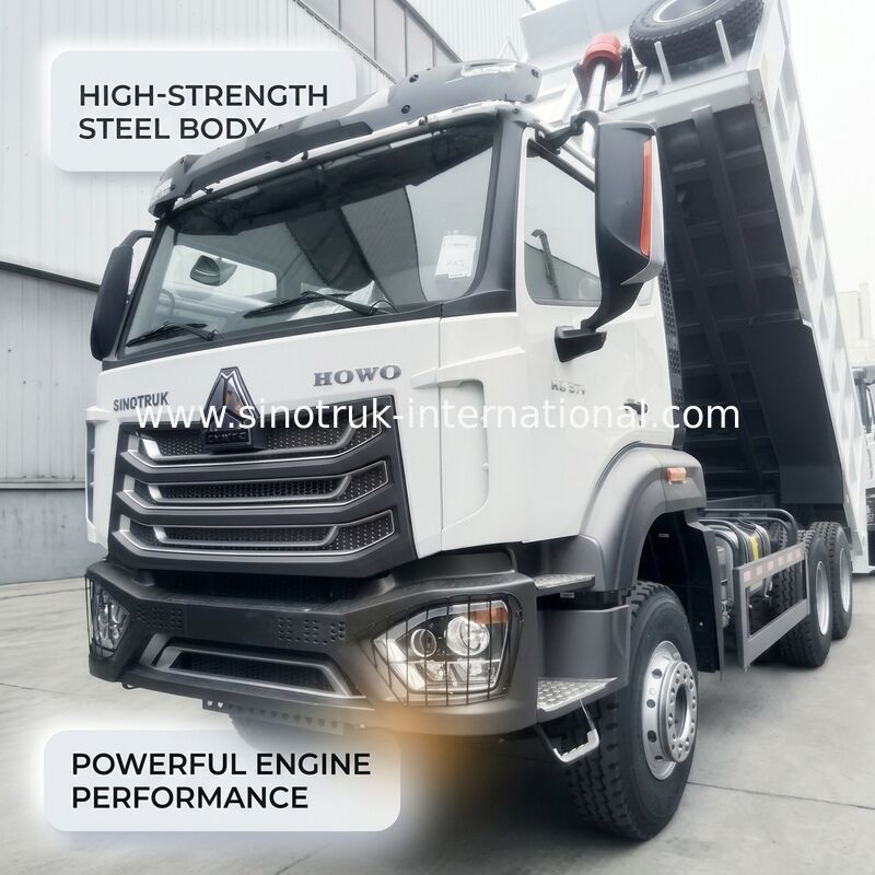 SINOTRUK HOHAN 新型ハウオダンプトラック 371馬力エンジン 6×4駆動 19-20CBM積載量