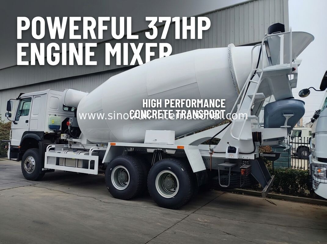 6×4 371HP 12CBM コンクリートミキサー トラック