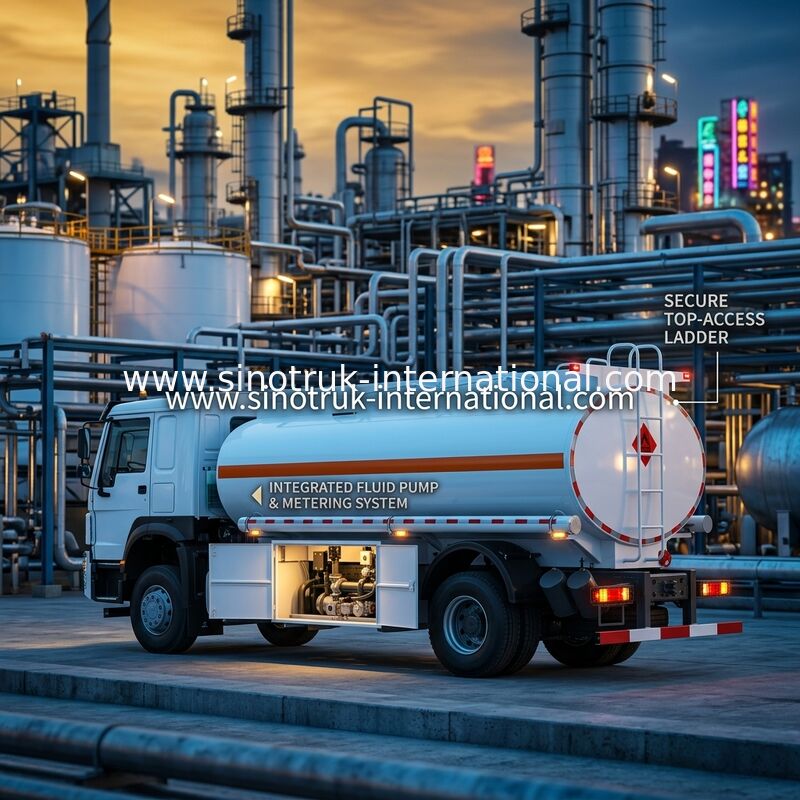 半SINOTRUK Howoのトラックの燃料タンク4x2 Lhd Euro2 290hp