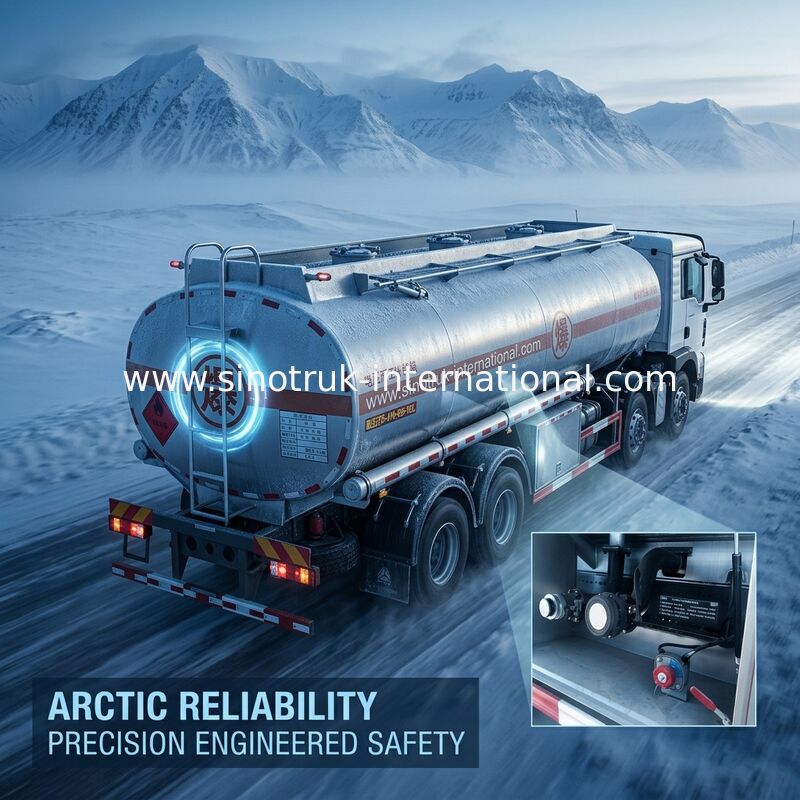 安定したオイル タンクのトラック SINOTRUK HOWO 30 - 40 オイルの交通機関 8X4 RHD のための CBM