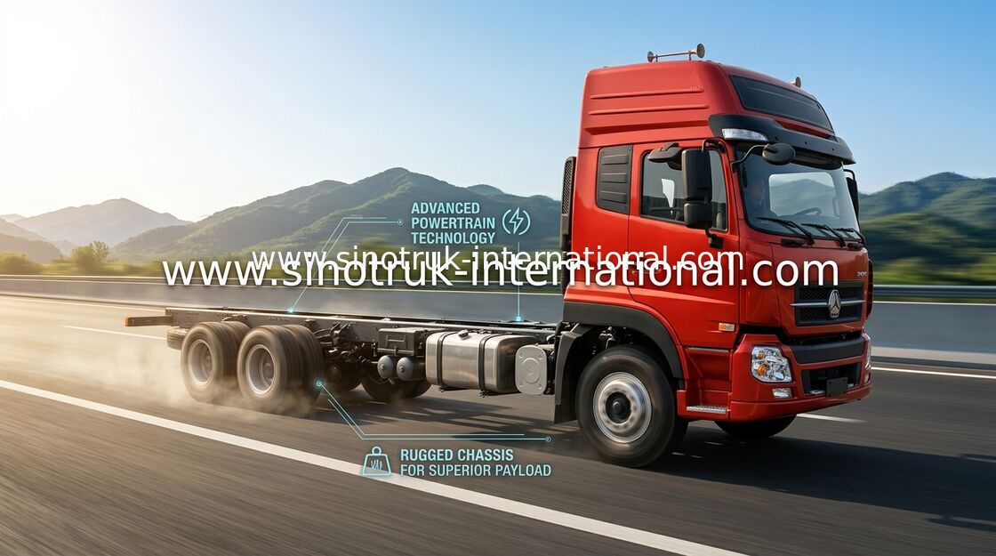 SINOTRUK HOWO の貨物トラック、ヴァン Truck 兵站学のための 6X2 25 トンの LHD Euro2 290HP