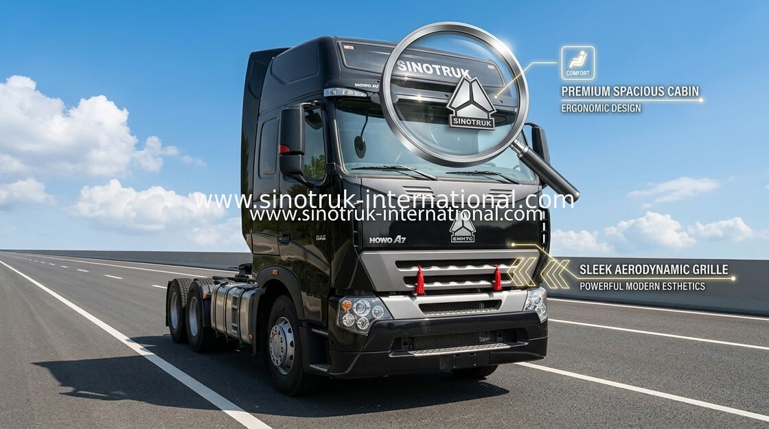 高性能 D12.38/380HP HOWO のダンプカーのトラクターのトラックは ISO を承認しました