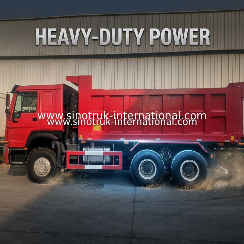 30 - 40 トン RHD シノトラック ホウダンプトラック 10 輪