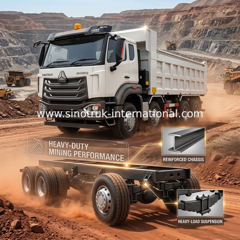Sinotruk Howoのダンプカーのダンプ トラック真新しい380Hp Rhd 12Wheels 8の× 4