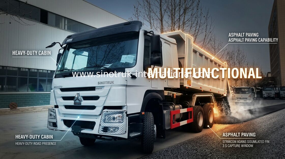 SINOTRUK HOWOのダンプカー トラック6X4 336HP LHD 10の車輪ZZ3257N3847B1 25トンの