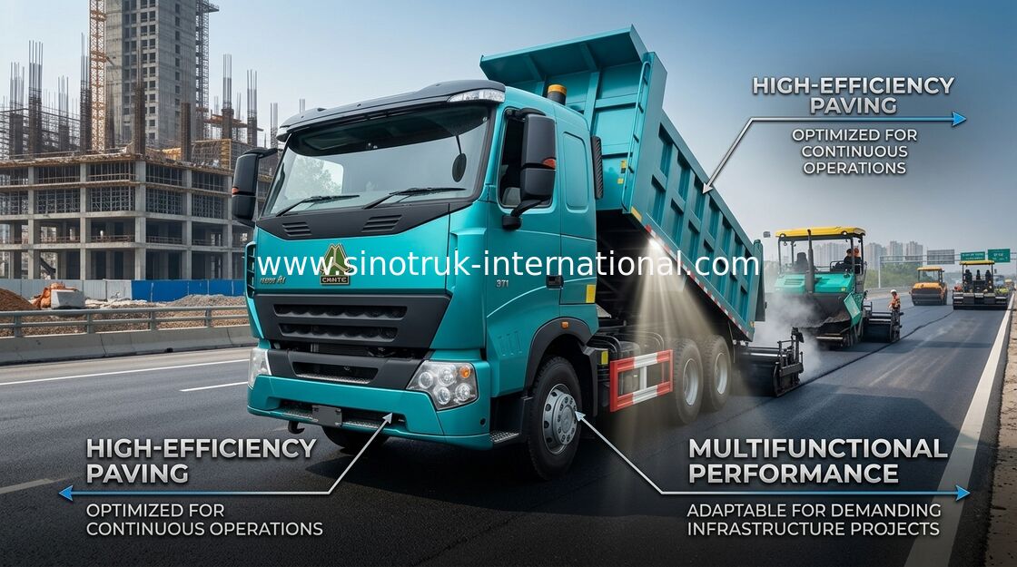 構造30 - 40車輪トンののためのSINOTRUK HOWO A7のダンプカーのダンプ トラックRHD 10の