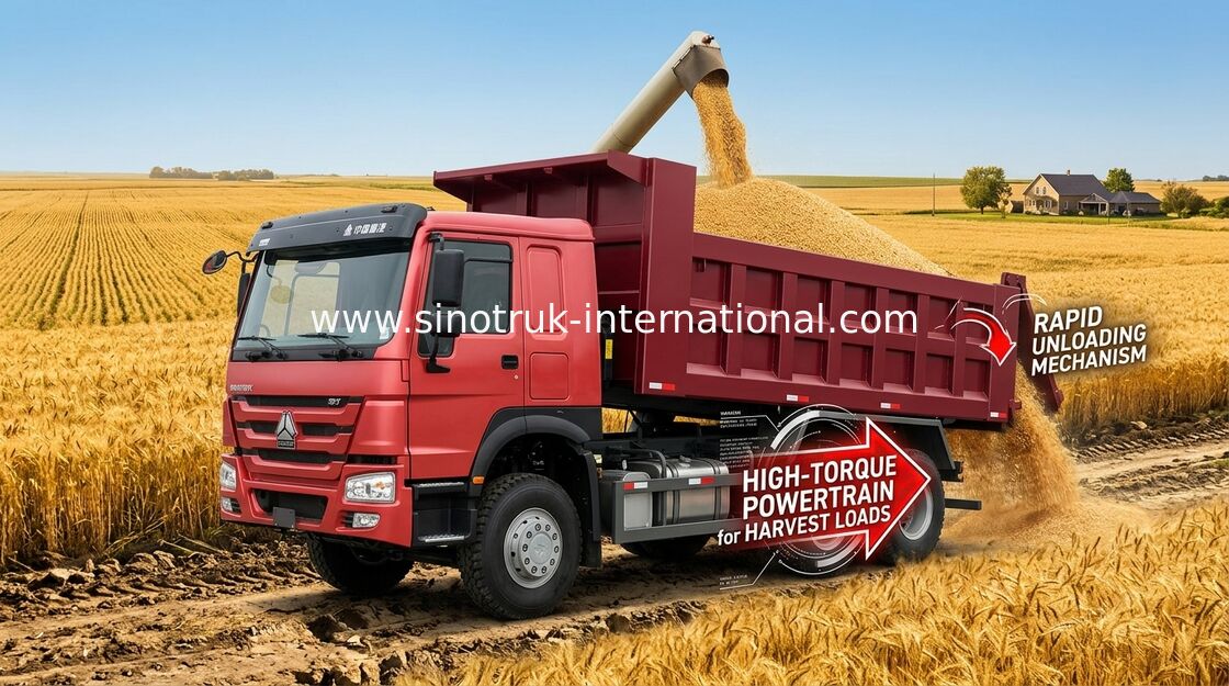 SINOTRUK HOWO のダンプカーのダンプ トラック 10 -空気懸濁液の座席小型プレーヤーとの 25CBM