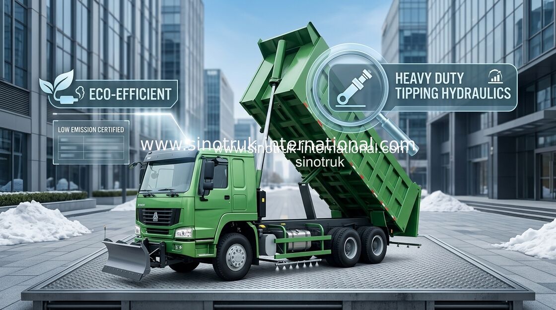 SINOTRUK HOWO のダンプカーのダンプ トラック 371HP 8X4 LHD 31-60tons 20-30CBM ZZ3317N3867W