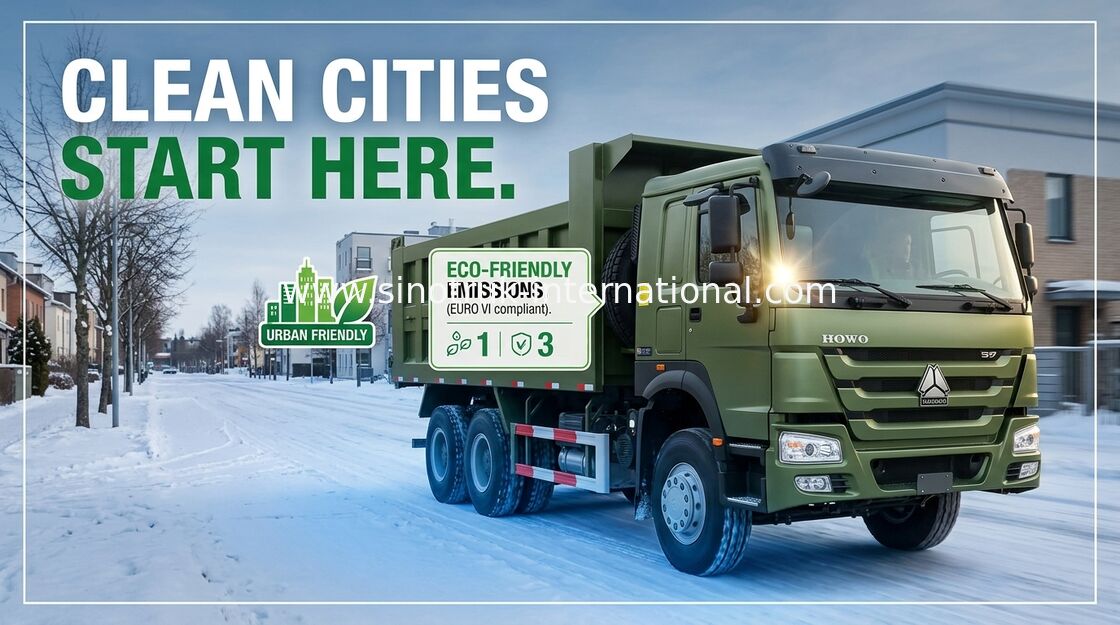 SINOTRUK HOWO のダンプカーのダンプ トラック 371HP 12wheels LHD 31tons 20-30CBM ZZ3317N3267W