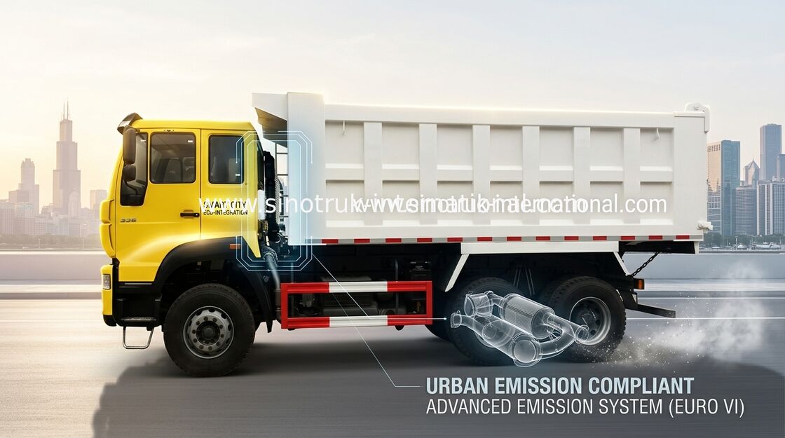 Tipper SINOTRUK の金王子のダンプ トラック 6X4 290HP 25tons 10-25CBM ZZ3251M3241W