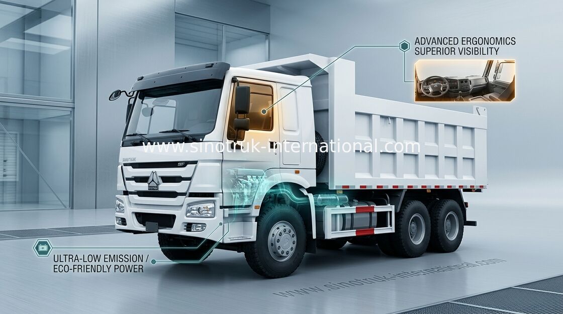 SINOTRUK HOWO のダンプカーのダンプ トラック 6X4 371HP LHD 25tons 10-25CBM ZZ3257N3847A