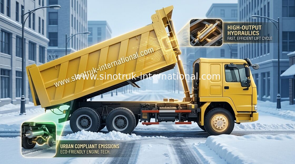 ダンプカーのダンプ トラック SINOTRUK HOWO 6X4 LHD 371HP 25tons 10-25CBM ZZ3257N3847A