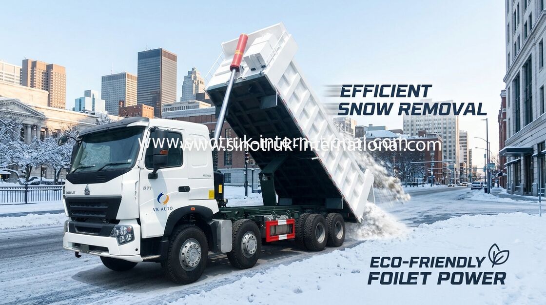 SINOTRUK HOWO A7 8X4の構造ZZ3317N3867N1のための頑丈なダンプ トラック