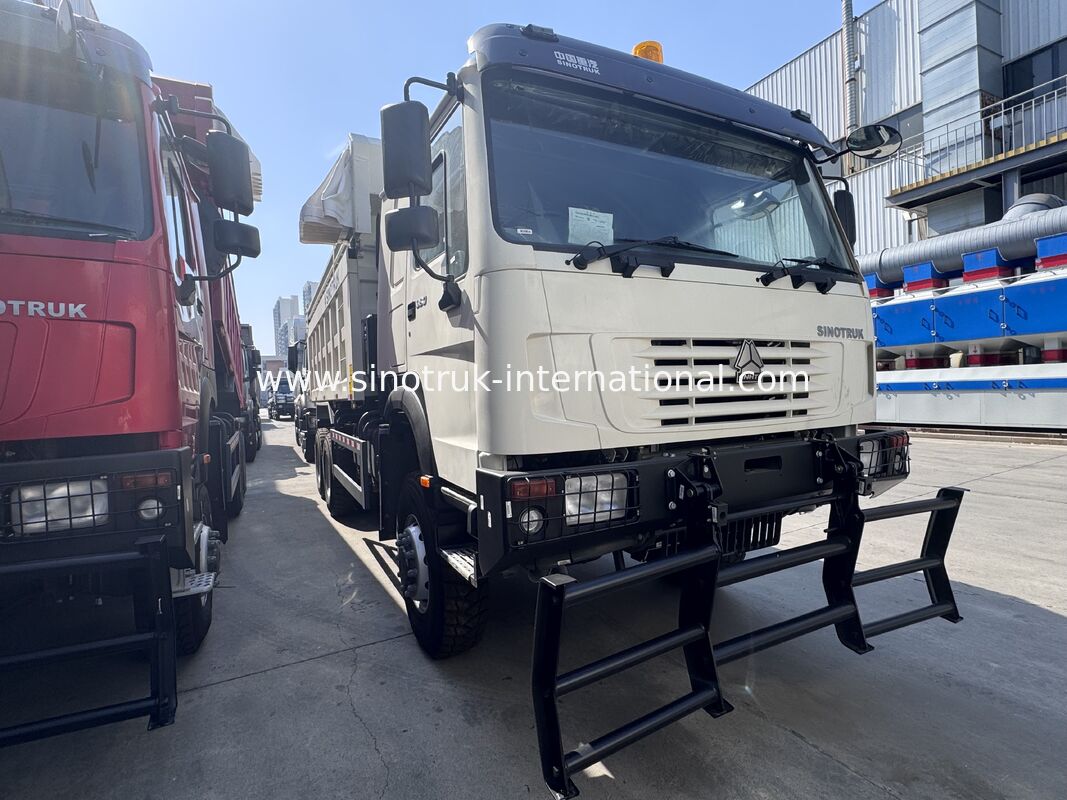 SINOTRUK HOWO ゴーストフェイスキャブ 380HP LHD ダンプカー ダンプ トラック 6X4