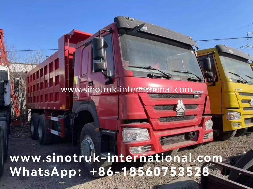 Used Sinotruk Howo 6x4 Dump Truck 371hp/375HP Heavy Duty Tipper
