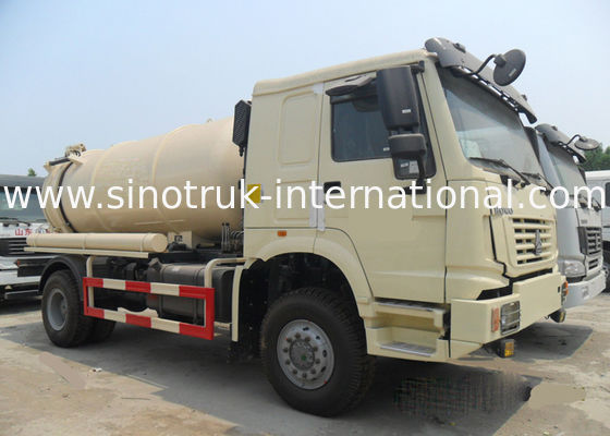 Big Capacity Vacuum Sewage Suction Truck 8-12CBM