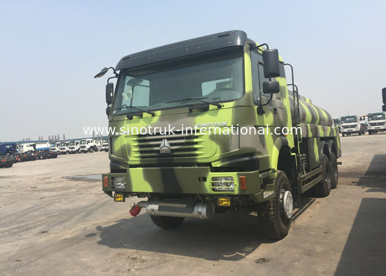 LHD 6X6 の軍の重油のタンク車 16 - 25 CBM のユーロ 2 336 HP の高容量