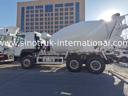 SINOTRUK HOWO 6×4 10ホイール コンクリートミキサートラック 400 HP 高効率LHD